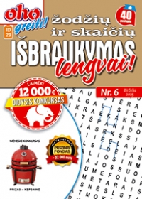 ID 29 OHO greiti! Žodžių ir skaičių išbraukymas lengvai